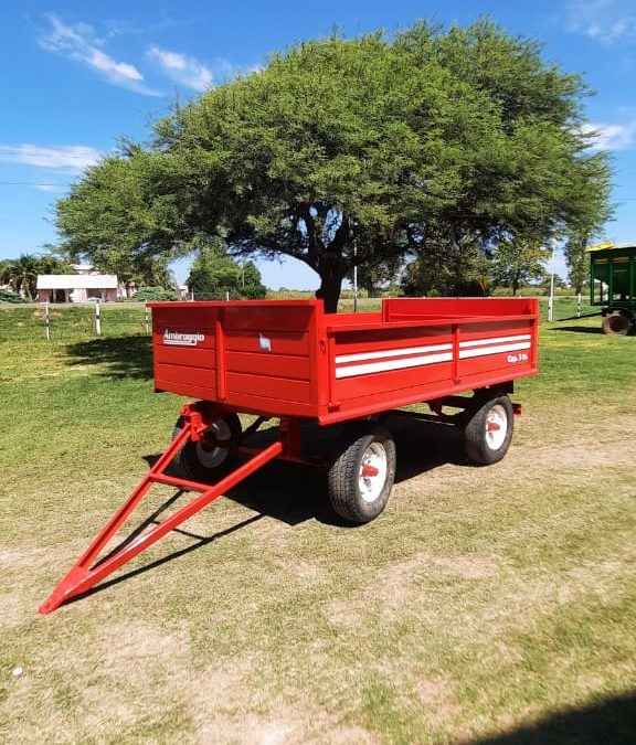 ¡NUESTRO ACOPLADO RURAL PLAYO PARA 3 TONELADAS!